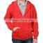 Men's Long Sleeve Fleece Lined Zip-up Hoodie