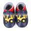 Fashionable car applique children boy leather shoes