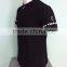 2016 JXY Golden Zipper Black T-shirt for Man