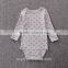 Baby Ruffle Romper Pima Cotton Baby Clothes Winter China Factory