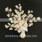 Natural freshwater pearl brooch brooches hand-woven fashion