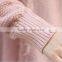 Lace Women Sweater Dress Oversized Pink Knitted Pullovers Sweaters