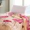 2016 newfashioned pink supersoft flannel blanket for spring