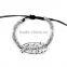 2015 fashion metal circle chain bracelet