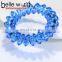 Fashion Factory Price Girl's Elastic Transparent Telephone Wire Colorful Hair Band