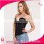 Sexy Black TOP Lace up Back Lingerie Steel Boned Corset