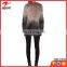 Wholesale 2016 Latest Trendy gray faux fur coat for lady