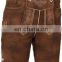 Bavarian Leather Shorts/Bavarian Leather Trousers/Bavarian Leather Pants