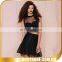 2015 New arrival two piece set sexy celebrity bandage dress and skirts
