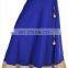 Indian Georgette Blue Gotta Patti Lehenga Skirt For Navratri With Tassel Gyspy Bohemian Belly Dance Hippie Boho Skirts wholesale