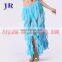 Arabic long chiffon ladies belly dance dress Q-6017#