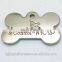Sliver 2.0mm Metal Blank Nameplate