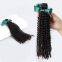 Double Wefts  Tangle free Indian Curly Human Hair For Black Women