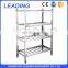 Stainless steel kitchen corner shelf