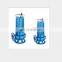 WQK-QG cutting sewage pump 1.5kw with double cutter tearing efficient non-clogging submersible sewage pump manufacturers