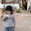 6666/latest cute kores letter print sweater designs for baby girls 1 piece loose spring top