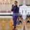 Women Two Piece Set Long Sleeve Shirt Turtleneck Top + Flare Pants Casual Joggers Pants Tracksuits