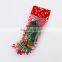 HQP-WJ116 HongQiang Pet Products Christmas set PE socks shape packaging Christmas color