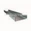 Cold formed c channel steel section sizes strut slotted c channel iron for building