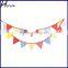 Colorful Cotton Fabric,Double Sided Bunting,Banner,Flag,Event PL002