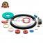 Customized Fluorous Rubber Silicone Square O-Ring Flat Rubber Gasket Red Rubber O Ring  Gasket