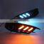 Hot Selling Product LED DRL lamps Daytime Running Light Suitable for Honda Civic 2017 with yellow turn signal