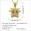 Zircon Filled Hiphop Funny Pet Elf Oversize Cartoon Pendant Necklace