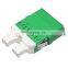 Shutter Fiber Optic UPC LC Adapter without Flange