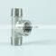 ss304 ss316 Male Female pipe fitting tees forging female thread bsp reducer tee
