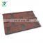 Shingle Tile Sunset Red Relitop Natural Stone Chips Coated Metal Roof Tile 0.35MM 0.4MM 0.5MM Aluminum Zinc Steel Plate