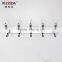 Wesda decorative stainless metal coat hook hanges clothes rack D052