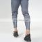New custom mens breathable tights stripes trackpants sweatpants with pockets zipper joggers pants for gym