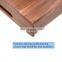 Large Size Wood Serving Tray with Handle, Black Walnut, 17.7 x 13 x 2.4 Inches: Serving Trays