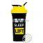 top quality 500ml pink protein customized spice premium salt protein blender logo collapsible gym protein shaker bottle