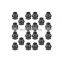 20pcs plastic nut cover black hub nut cover OEM 9593028 9593228 for GM