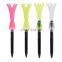 Golf Accessories Golfer Training Aids 3 pcs/lot Portable Golf Ball Holder Nails Tees Adjustable Height 80 mm PE Golf Tees