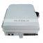 mid-span style FTTH 24 cores outdoor Fiber optic Termination Box 1x16 PLC splitter distribution box ftth