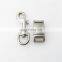 Rich color Pearl Metal Quick Side Release Buckles iron welded D ring, slider, Zinc dorable snap hook for dog accessories
