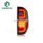 Landnovo new design body parts rear brake lamp with turn signal led rear light for Toyota Tundra 2014-2020 led taillight