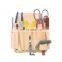 High Quality 8-Pocket Leather Electrician's Tool Pouch Bag Durable Portable Tool Belt Bag