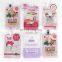 Mylar material small spout pouch cosmetic sachet packaging bags