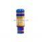 Universal Car Accessories 13 cm Gear Shift Knob Shifter Head Burnt Blue Gold Aluminum Alloy Titanium