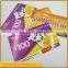 Professional quality plastic pvc scratch calling card with scratch panel