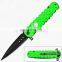 8.1 Inch aluminum handle stainless steel pocket folding outdoor camping knife