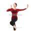 (WE01100) Mesh Dance Tops, Girls Dance Top, Long Sleeve Dance Tops