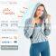 New Drop Women's Jackets Waterproof Sun UV Protection Run Half Zipper Hoodie Yoga Jacket