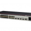 S5735-L32ST4X-A1 24 порта GE SFP, 8 портов 10/100/1000BASE-T, 4 порта 10GE SFP+, питание от сети переменного тока, доступ с передней стороны