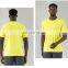 Wholesale Blank Custom Plus Size Men's Sports Gym Fitness Short Sleeve T-Shirt Quick Dry Back Mesh Training Wear Tee Shirt