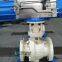 Emergency shut down pneumatic actuated trunnion mounted ball valve