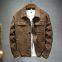 Outdoor Denim Fashion Color Casual Sports Windproof Men's Long Sleeves Loose Jacket